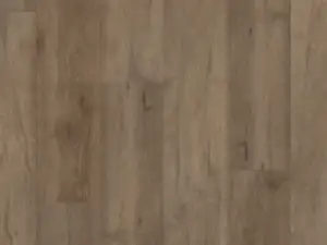 Warwick Maple COREtec Pro Premium SPC plank — 6mm thick 7-inch wide, warm taupe-brown