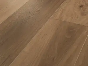 Westlake Hickory COREtec Pro Enhanced close-up — scattered small to medium dark knots on 5mm waterproof SPC with 20 mil wear