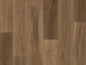 Westlake Hickory COREtec Pro Enhanced SPC plank — 5mm thick 7-inch wide, medium brown