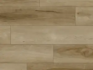 Wildflower Paradigm Flooring Performer 20MIL SPC plank — 5.3mm thick 9-inch wide, pale warm beige
