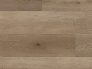 Windsor Paradigm Flooring Conquest 20MIL SPC plank — 6.5mm thick 9-inch wide, warm honey-tan